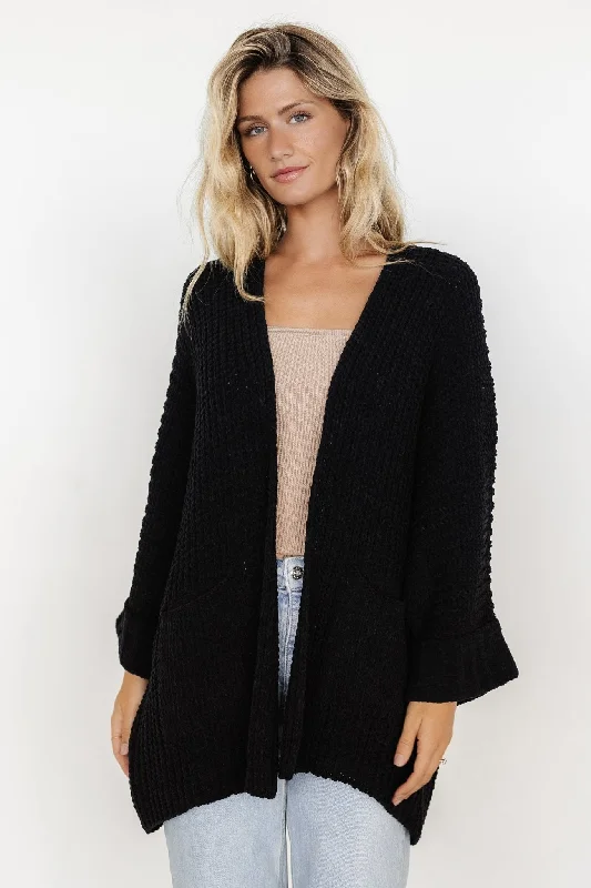 Cybele Oversized Cardigan | Black