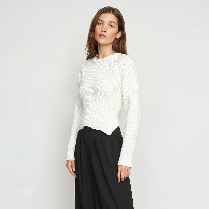 Iona Organic Cotton Cropped Sweater