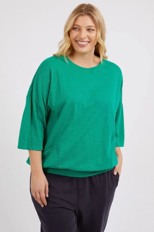 Mazie Sweatshirt - Goodness Green