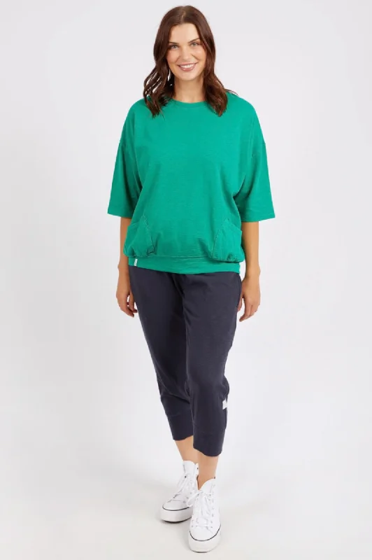 Mazie Sweatshirt - Goodness Green