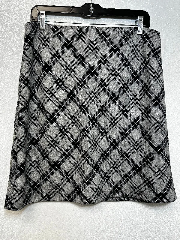 Skirt Mini & Short By Talbots O In Plaid, Size: 8