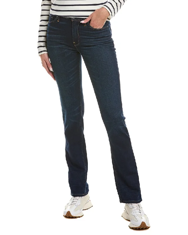 HUDSON Jeans Nico Mid-Rise Requiem Straight Jean