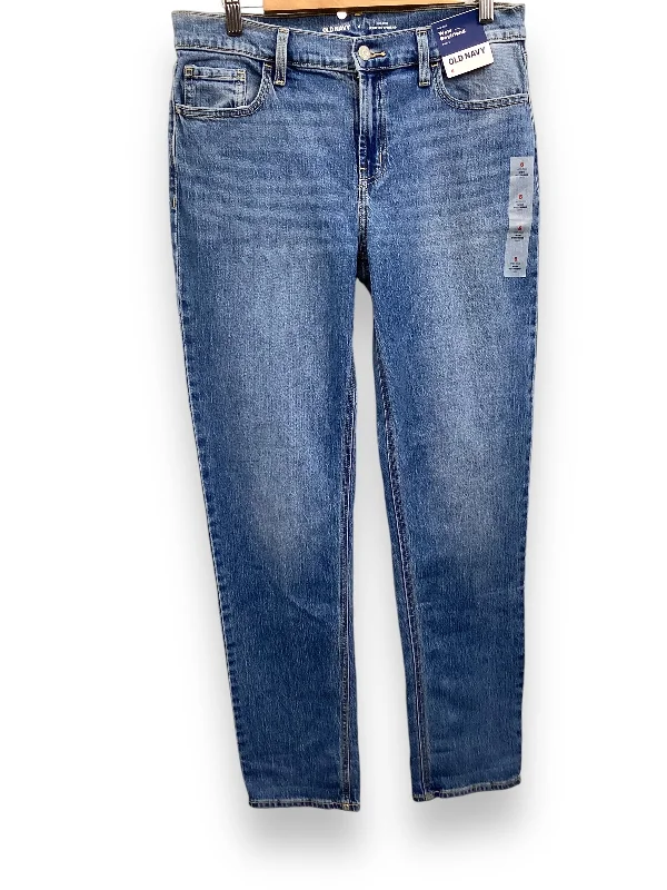 Jeans Boyfriend By Old Navy In Blue Denim, Size: 6