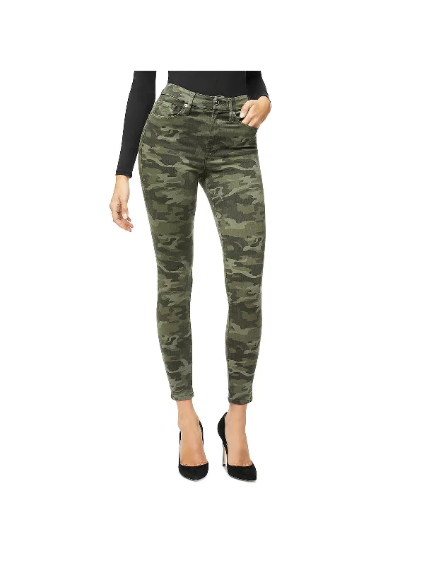 Womens Camouflae Skinny Skinny Jeans