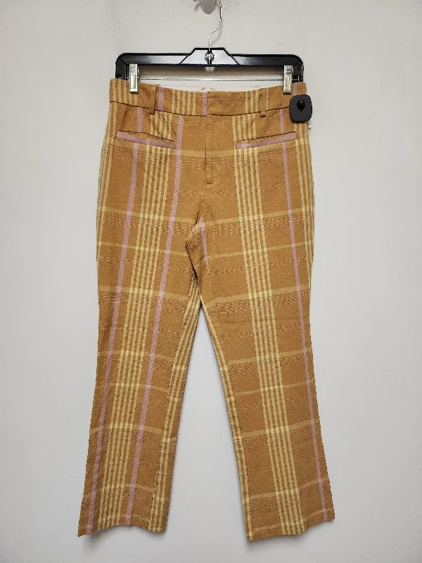 Pants Other By Anthropologie In Plaid Pattern, Size: 6