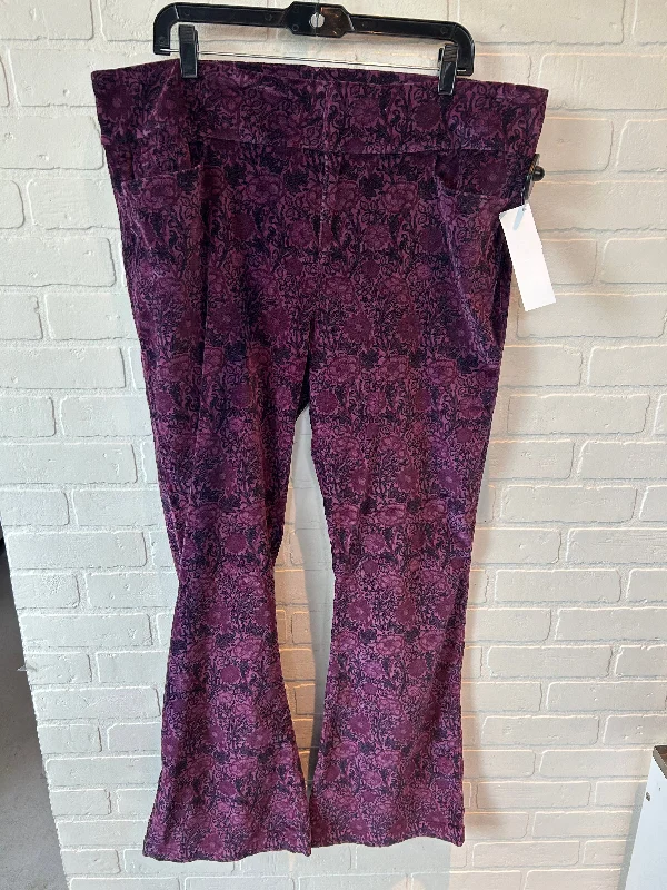 Pants Other By Cma In Purple, Size: 18