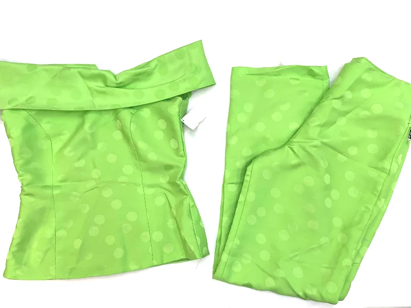 Pants Set 2pc By Clothes Mentor In Green, Size: 6