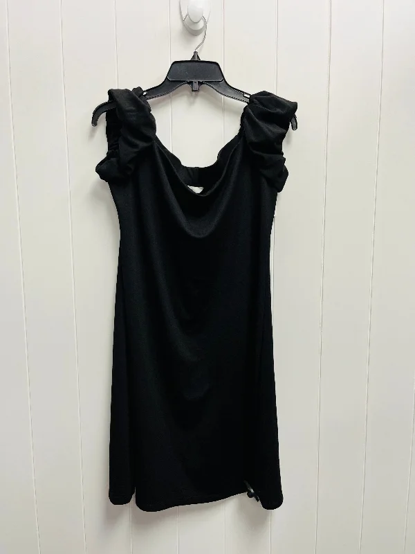 Dress Casual Short By H&m In Black, Size: Xl