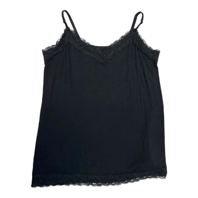 Top Sleeveless Basic By Lane Bryant In Black, Size: L