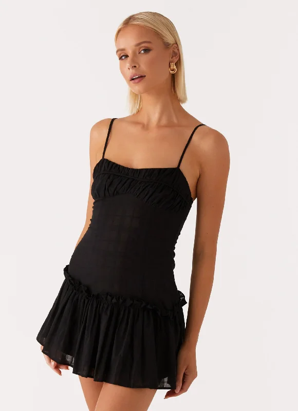 Wanda Mini Dress - Black