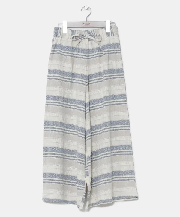 SURF＆Palms Striped Wide Leg Pants